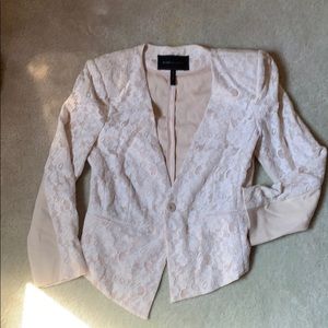 Bcbg Max Azria lace jacket small